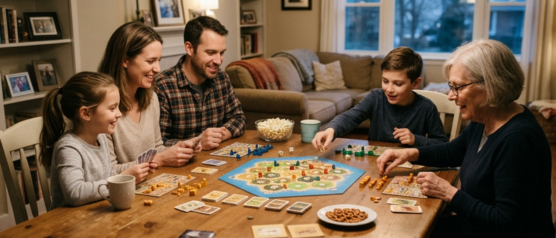 Family Board Game Night Basics from Choosing Games to Setting the Table