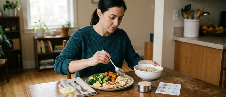 Meal Portion Awareness for Everyday Mindful Eating