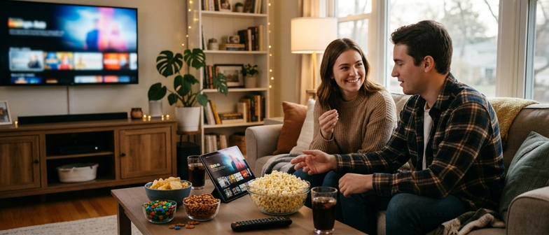 How to Plan a Relaxing Movie Night at Home